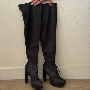 Elizabeth & James Over the Knee High Boots